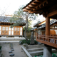 Part of an upmarket guesthouse in Bukchon.
